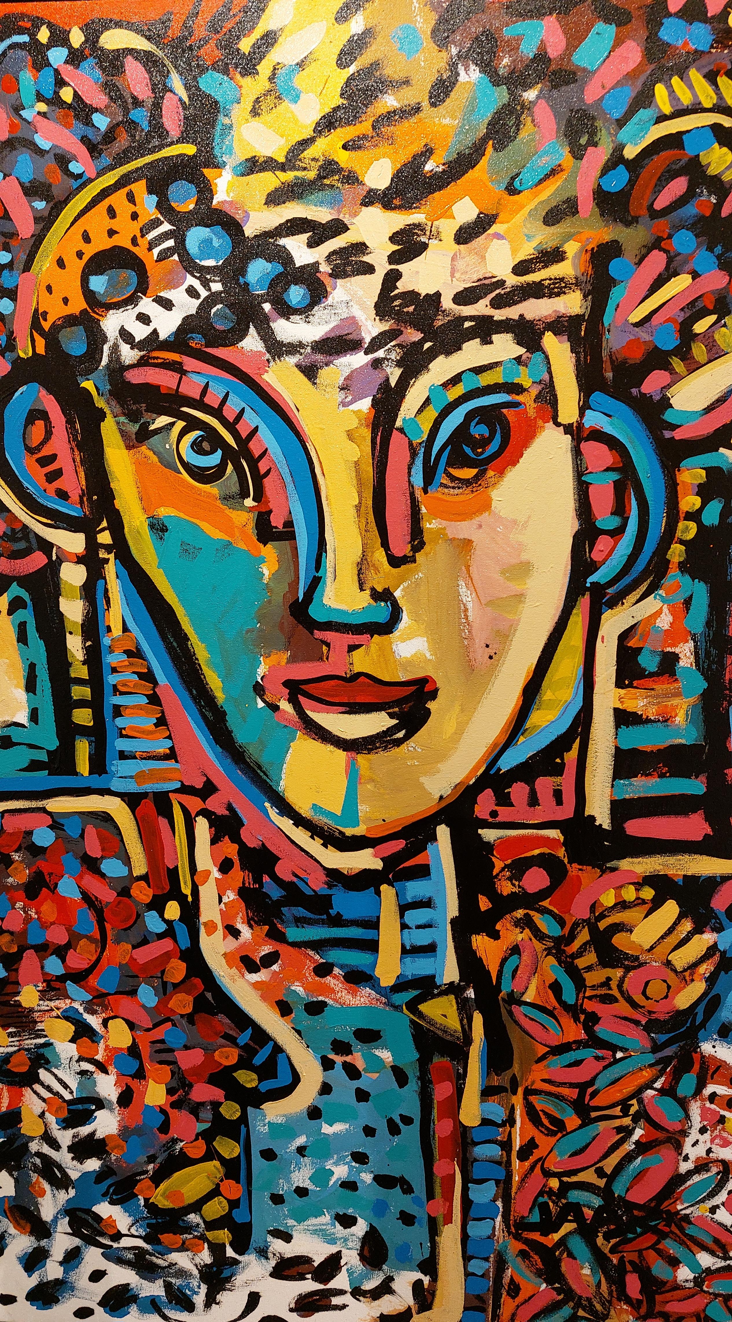 ARENAS, acrylic on canvas, 150 cm x 100 cm