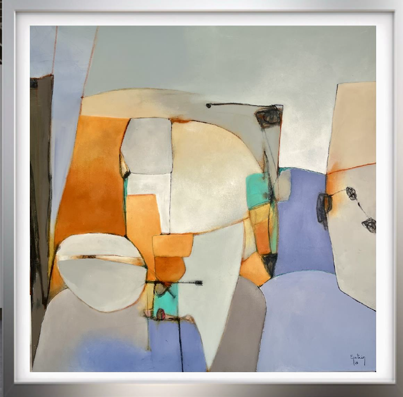 FORMATO, mixed media on canvas, 100 CM X 100 CM