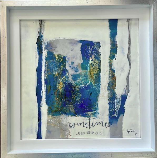sometimes, encausto sobre madera, 40 cm x 40 cm